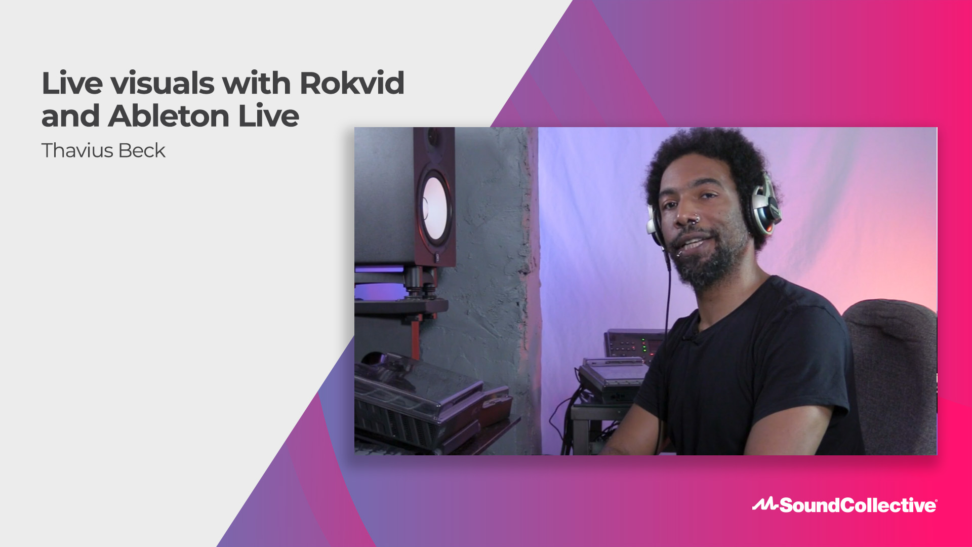 Live visuals with Rokvid and Ableton Live