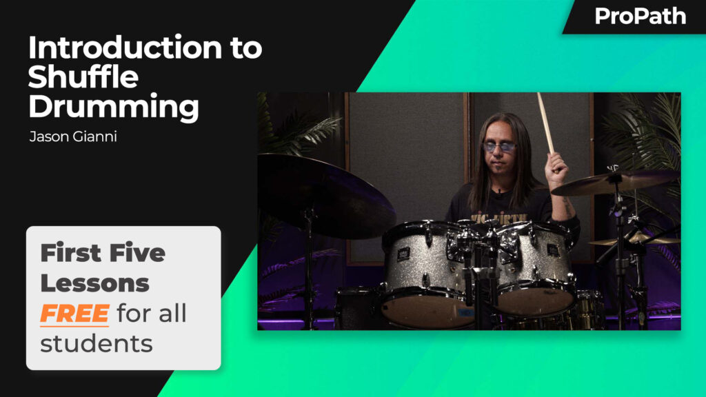 Introduction to Shuffle Drumming (Included in Essential)