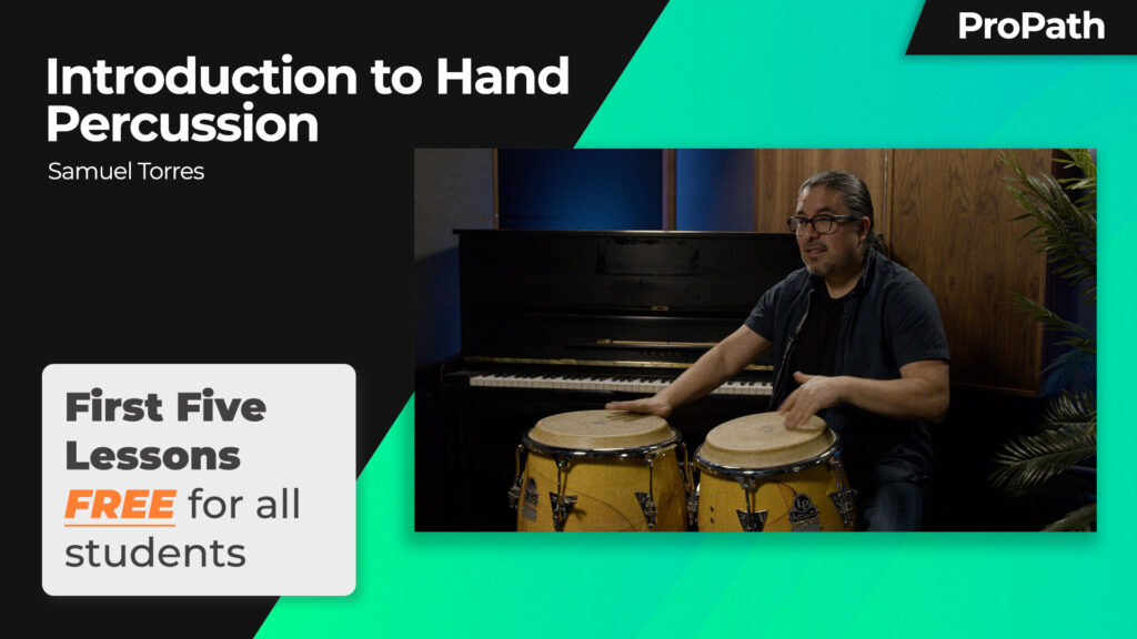 Introduction to Hand Percussion (Included in Essential)