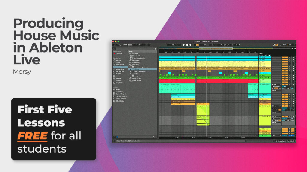 Producing House Music In Ableton Live (Included in Essential)