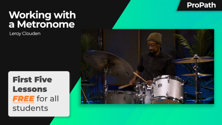 Working With A Metronome (Included in Essential)